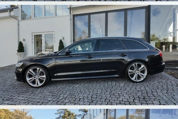 Sort Audi A6 fra 2013