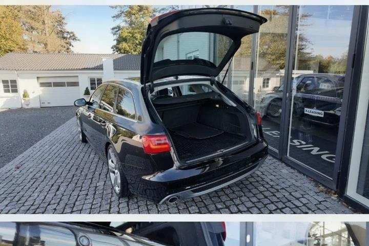 Sort Audi A6 fra 2013