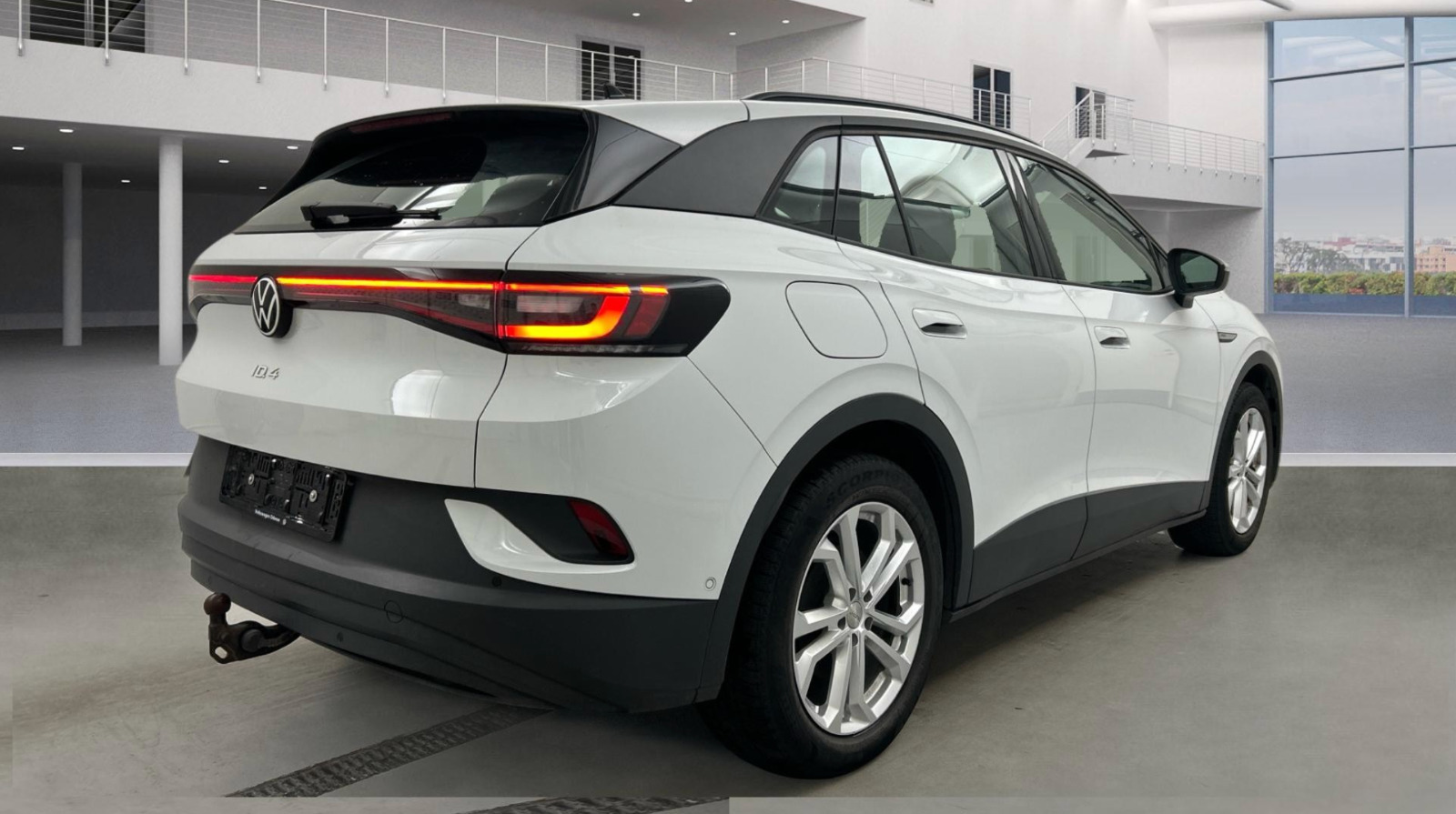 Hvid VW ID.4 fra 2023