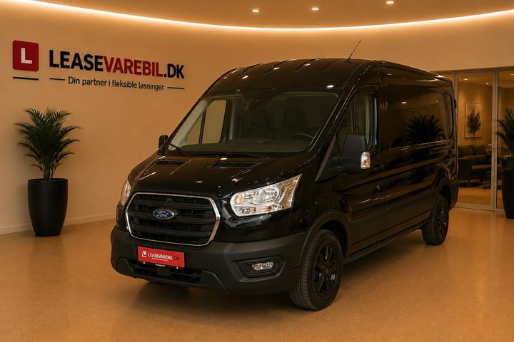 Hvid Ford Transit 350 L3 Van fra 2020
