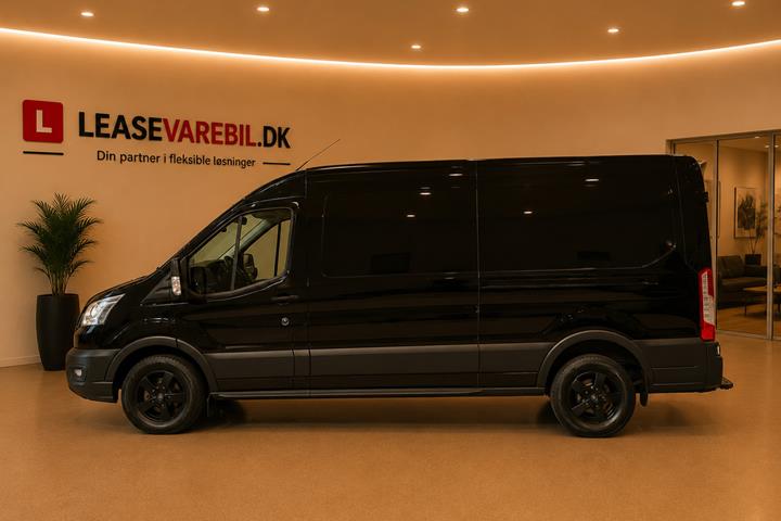 Hvid Ford Transit 350 L3 Van fra 2020