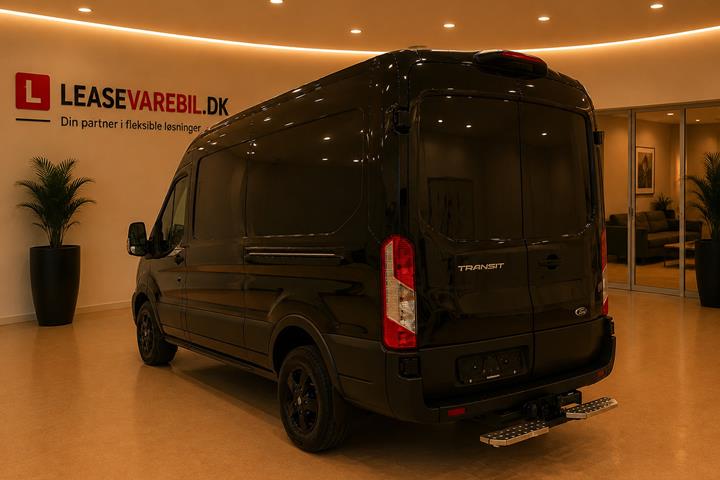 Hvid Ford Transit 350 L3 Van fra 2020