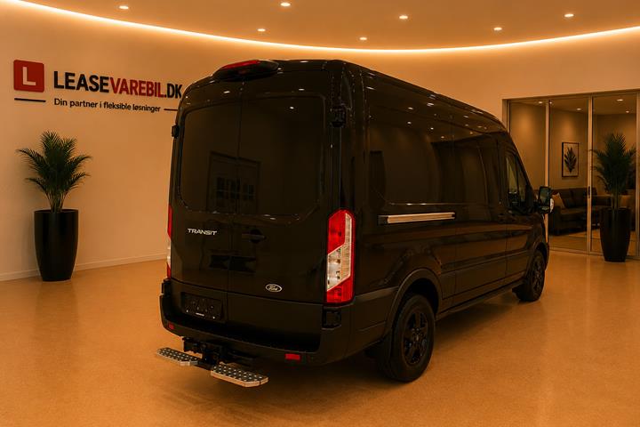 Hvid Ford Transit 350 L3 Van fra 2020