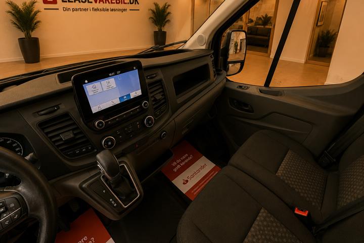Hvid Ford Transit 350 L3 Van fra 2020