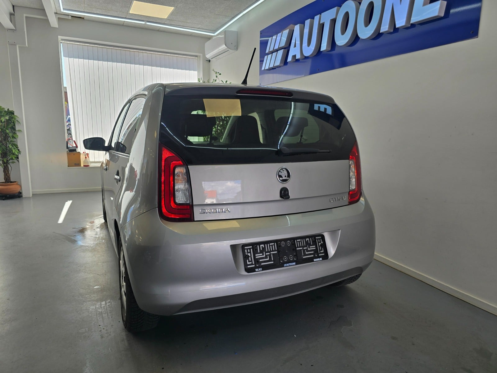Sølv Skoda Citigo fra 2018