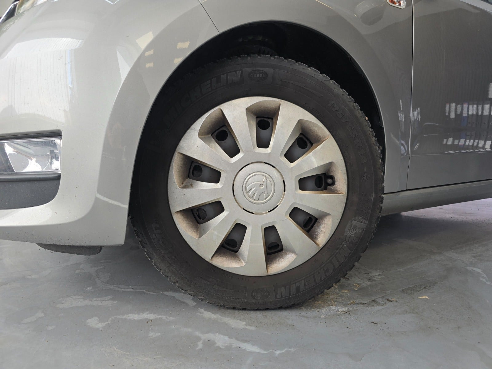 Sølv Skoda Citigo fra 2018