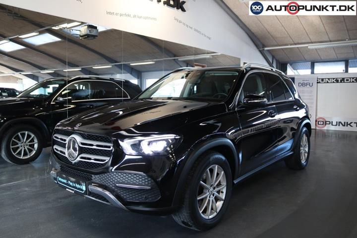 Sort Mercedes GLE350 de fra 2021