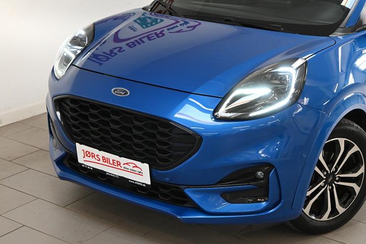Blå Ford Puma fra 2021