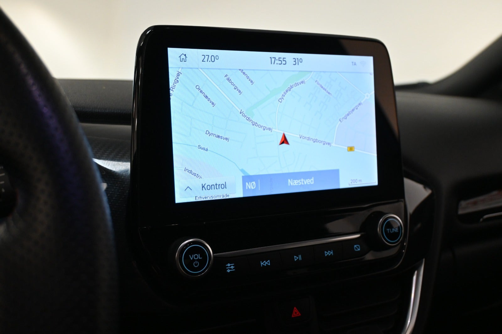 Blå Ford Puma fra 2021