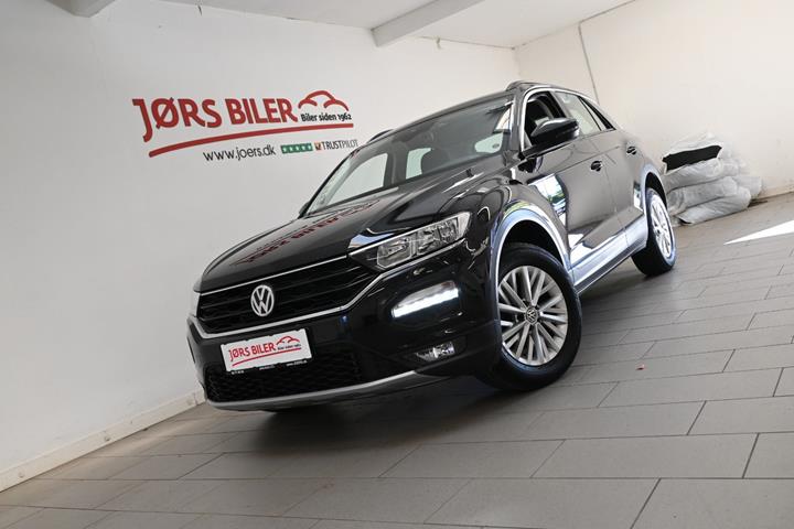 Sort VW T-Roc fra 2019