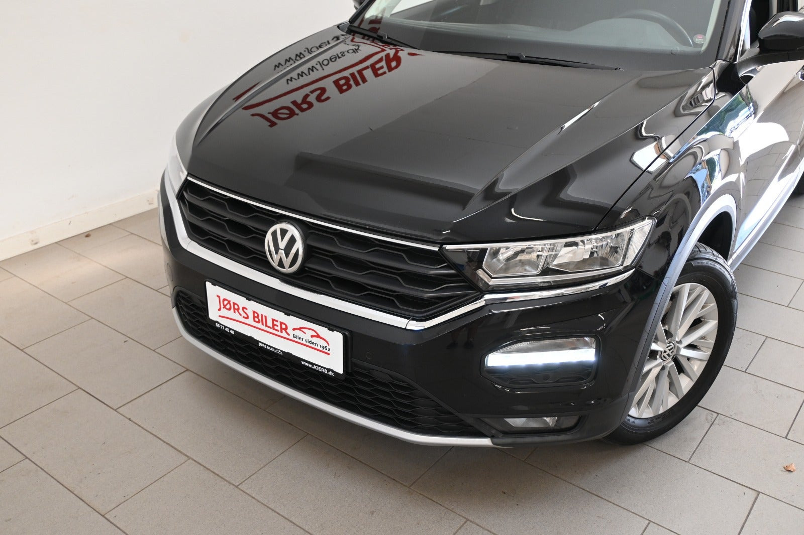 Sort VW T-Roc fra 2019
