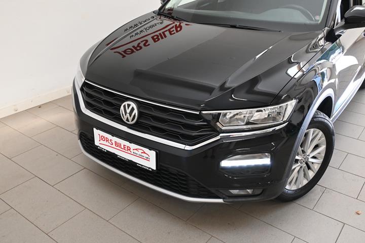 Sort VW T-Roc fra 2019