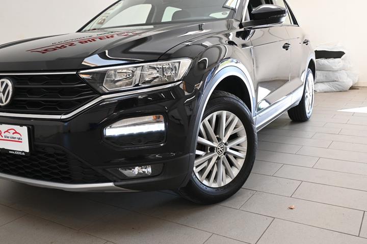 Sort VW T-Roc fra 2019