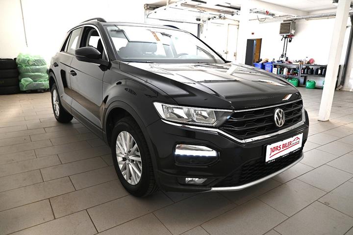 Sort VW T-Roc fra 2019