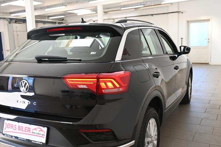 Sort VW T-Roc fra 2019