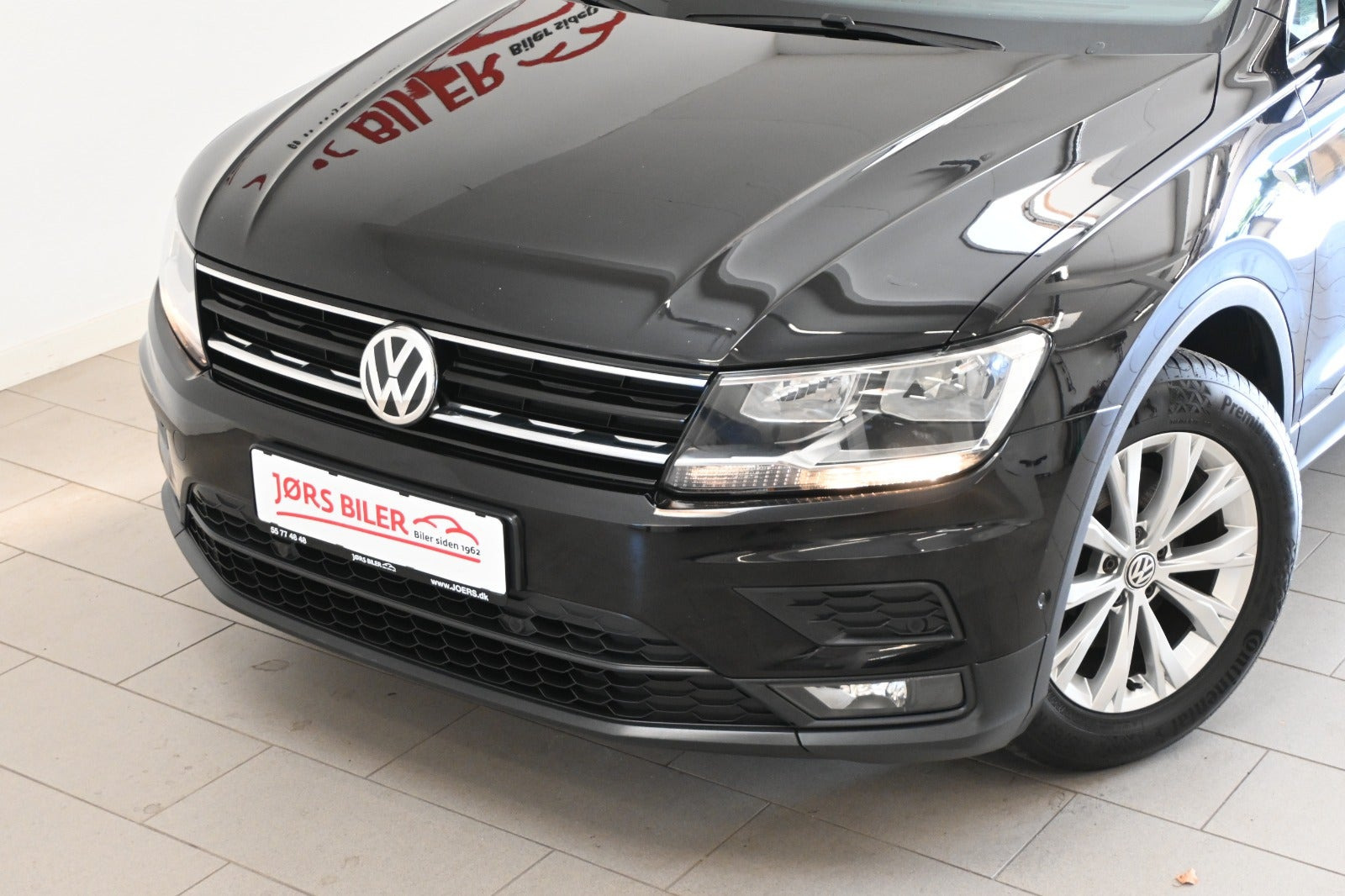 Sort VW Tiguan fra 2018