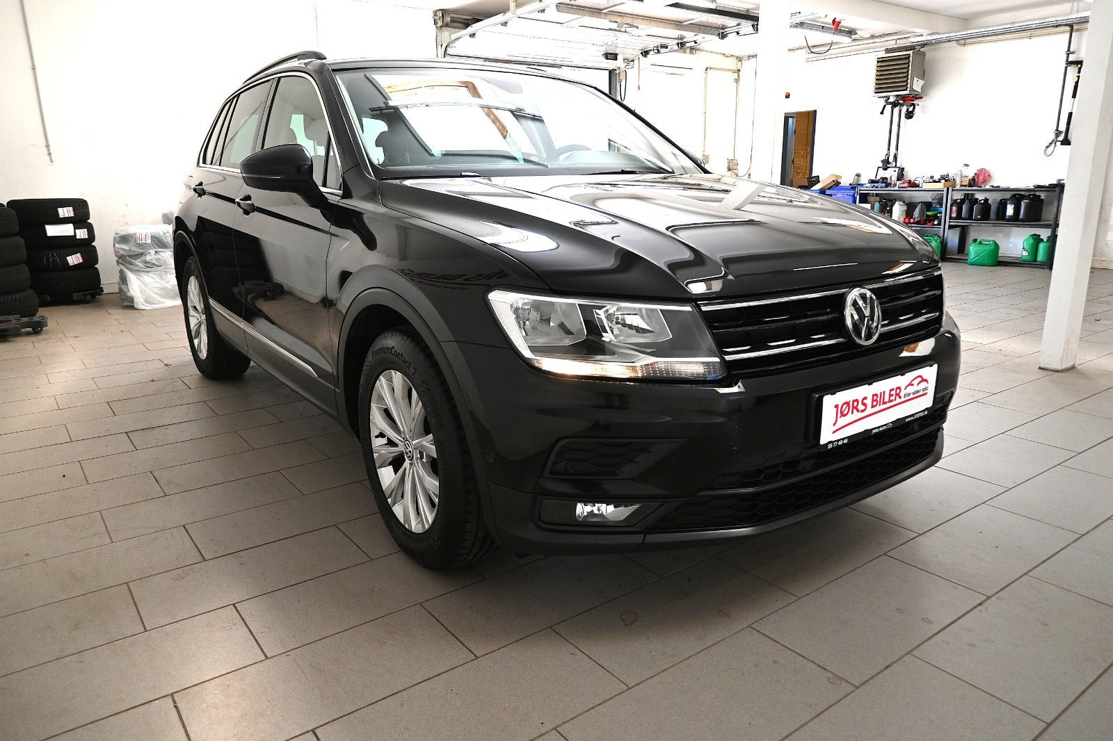 Sort VW Tiguan fra 2018