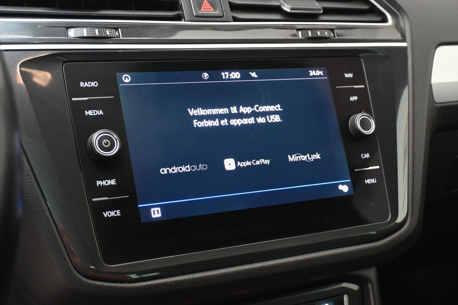 Sort VW Tiguan fra 2018