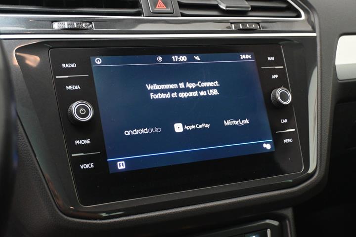 Sort VW Tiguan fra 2018