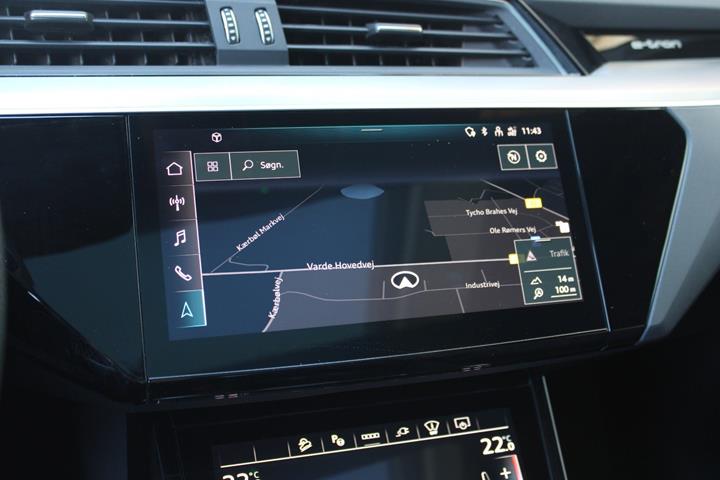 Sort Audi Q8 e-tron fra 2024