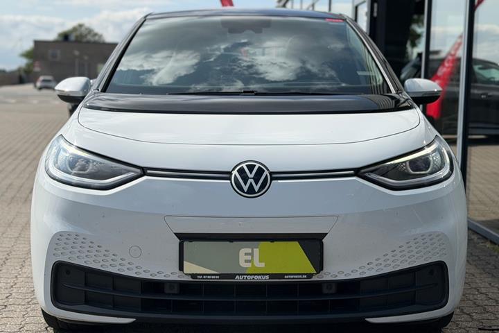 Hvid VW ID.3 fra 2022