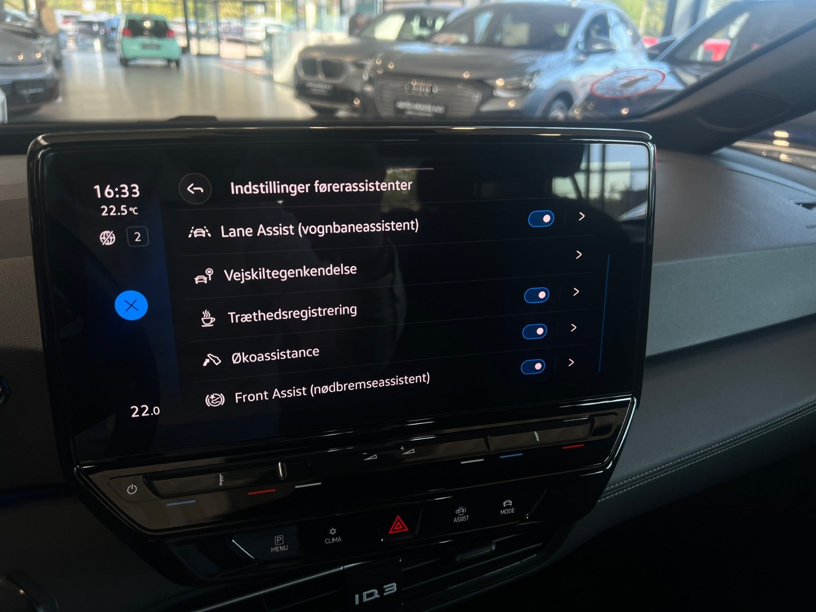 Grå VW ID.3 fra 2024