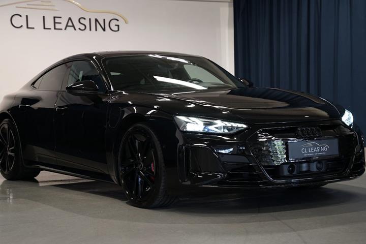 Sort Audi e-tron GT fra 2021