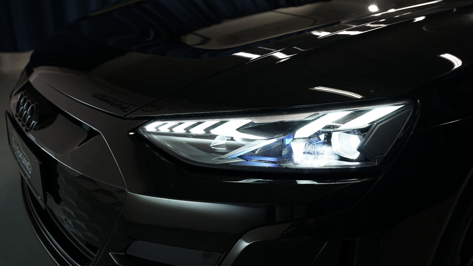 Sort Audi e-tron GT fra 2021