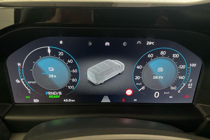 Hvid VW e-Transporter fra 2025