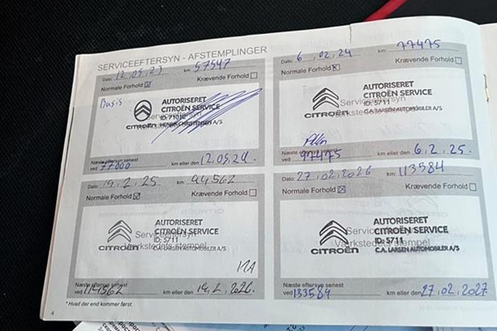 undefined Citroën C4 SpaceTourer fra 2020