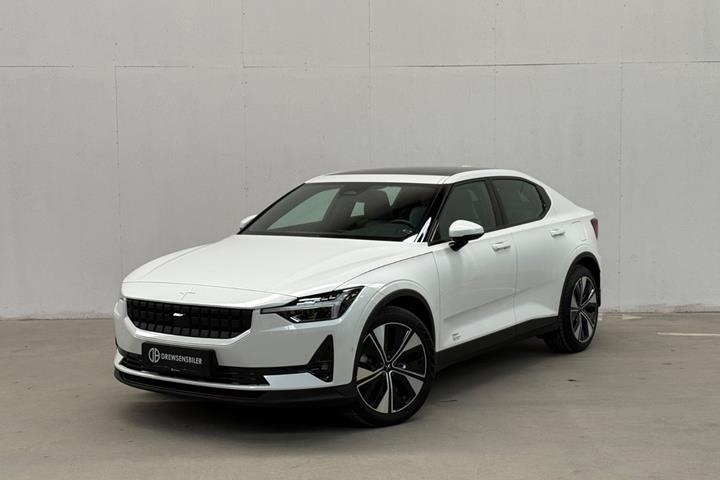 Hvid Polestar 2 fra 2023