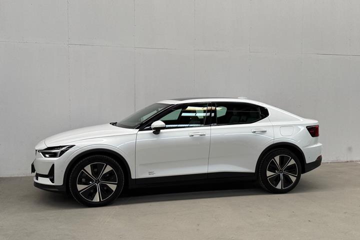 Hvid Polestar 2 fra 2023