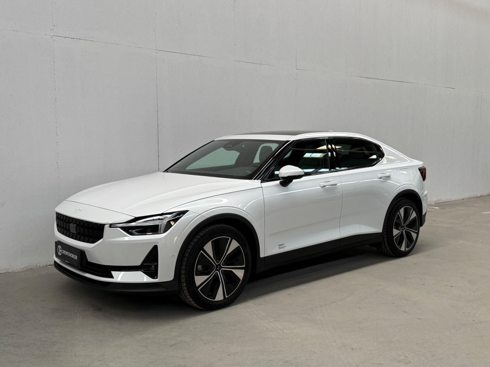 Hvid Polestar 2 fra 2023