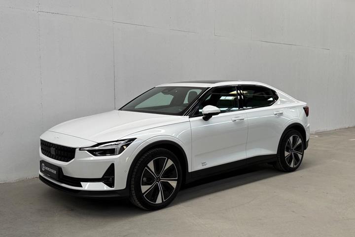 Hvid Polestar 2 fra 2023