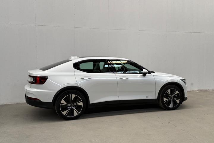 Hvid Polestar 2 fra 2023
