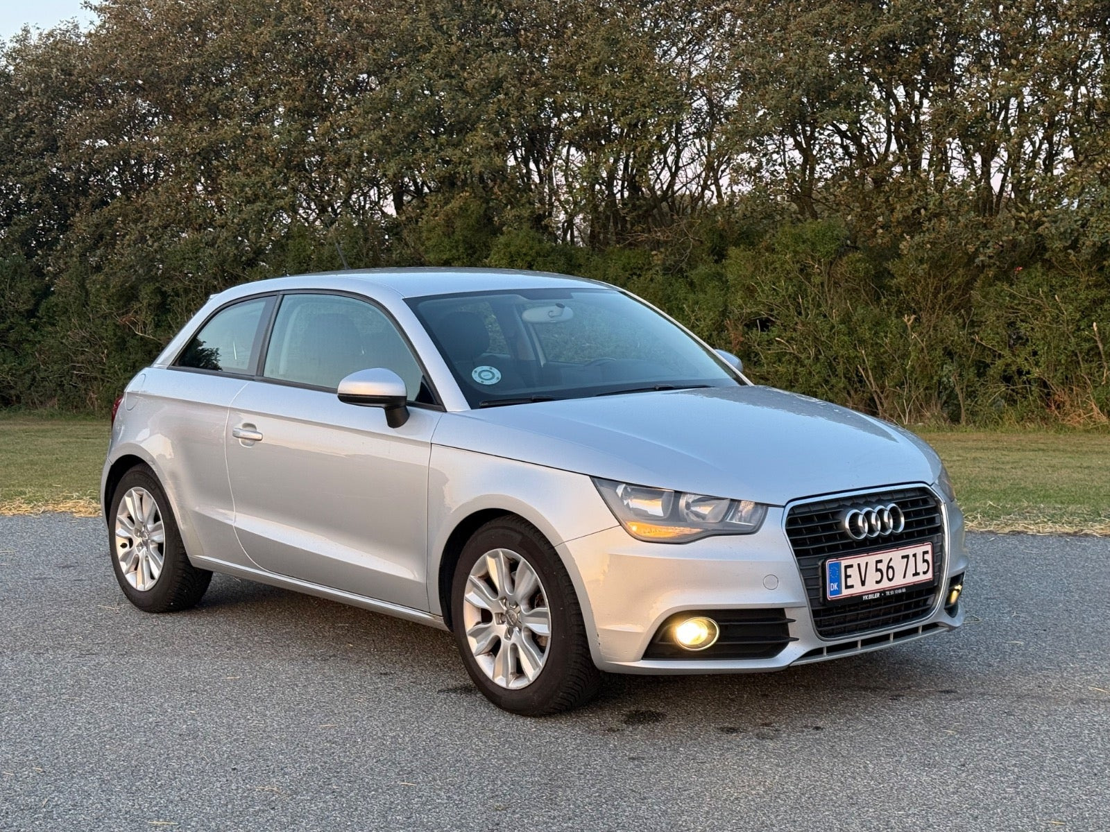 Sølv Audi A1 fra 2011