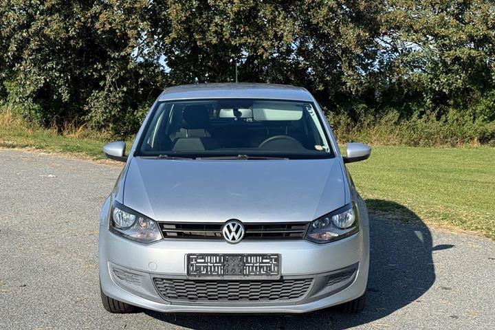 Sølv VW Polo fra 2010