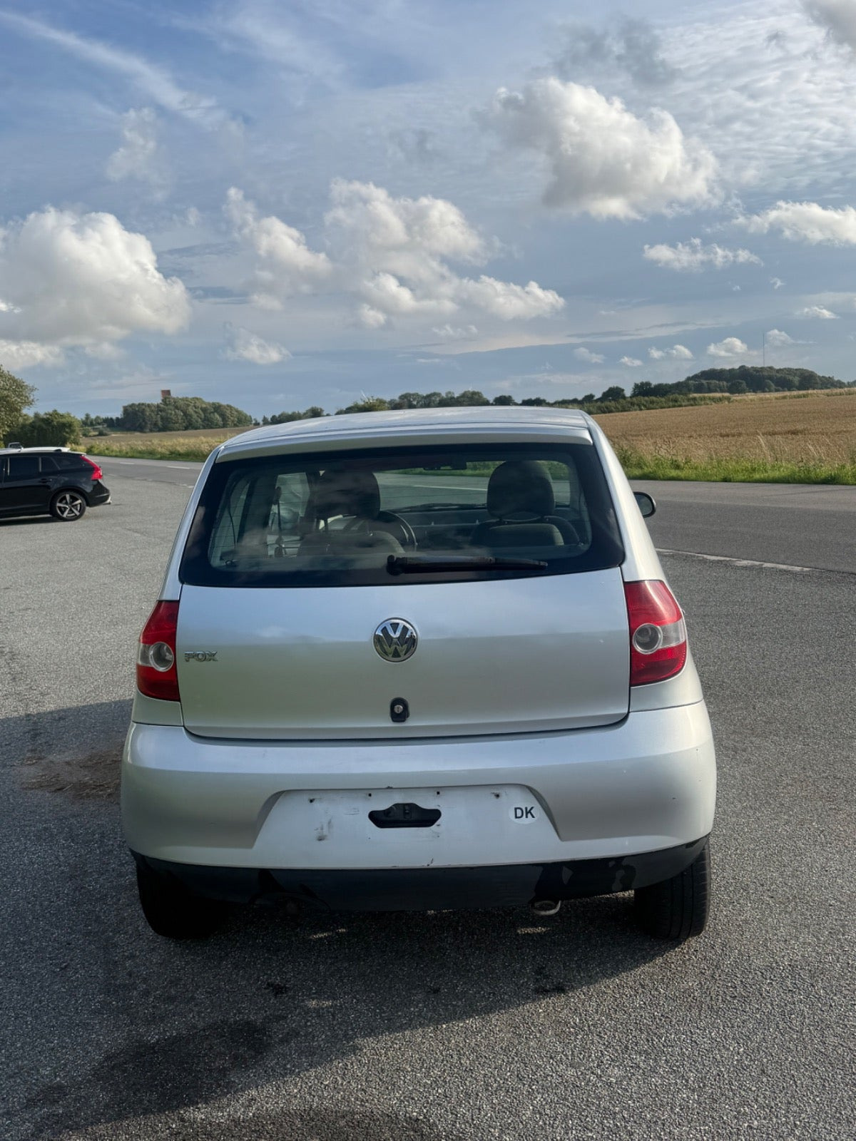 Sølv VW Fox fra 2007