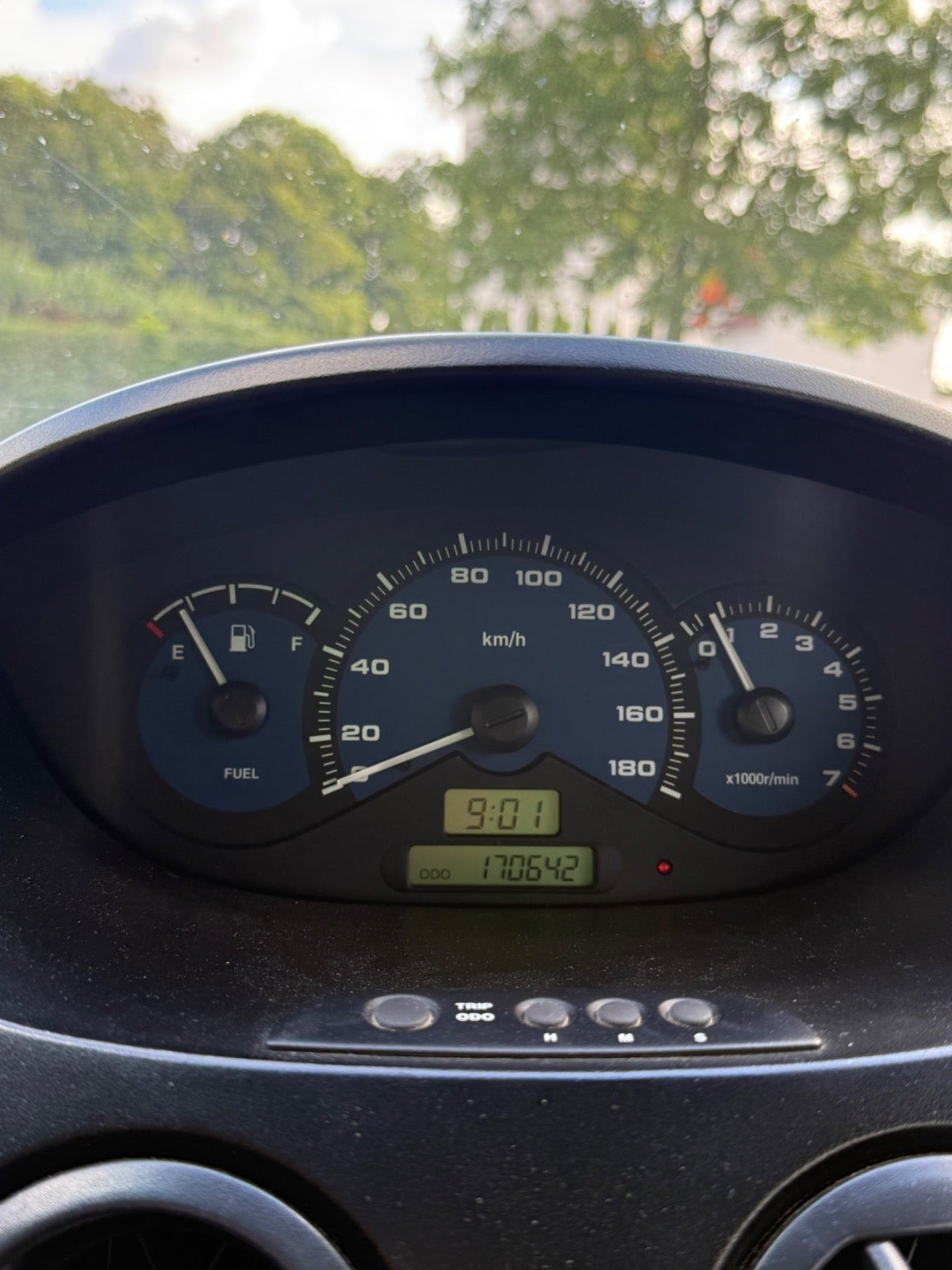 Sølv Chevrolet Matiz fra 2007