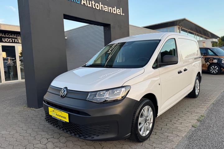 Hvid VW Caddy Maxi fra 2025