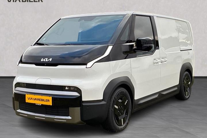 Hvid Kia PV5 Cargo fra 2026 set udefra