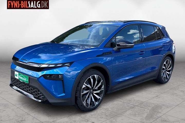 Blå Skoda Elroq fra 2025