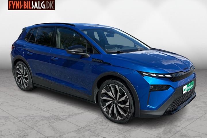 Blå Skoda Elroq fra 2025