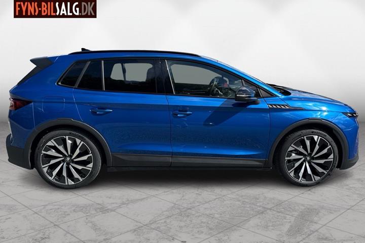 Blå Skoda Elroq fra 2025