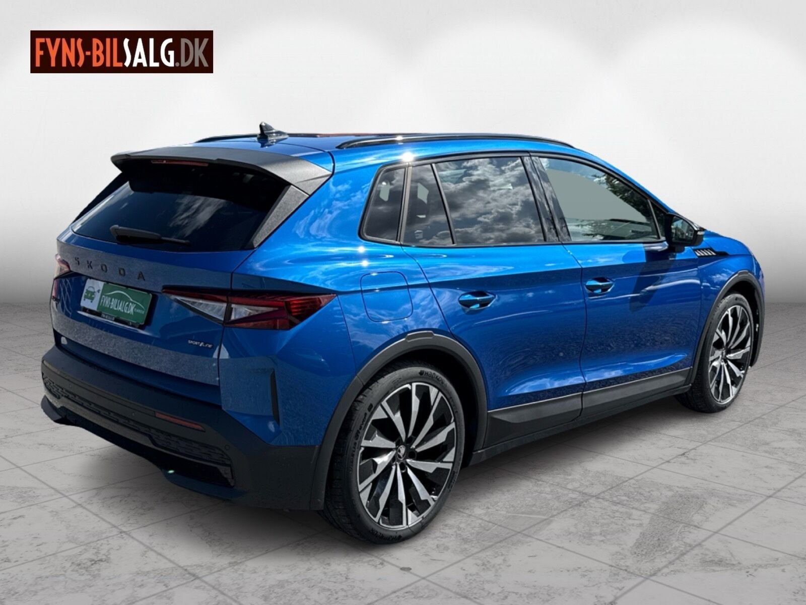 Blå Skoda Elroq fra 2025