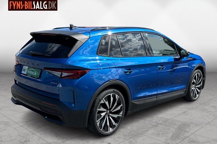 Blå Skoda Elroq fra 2025