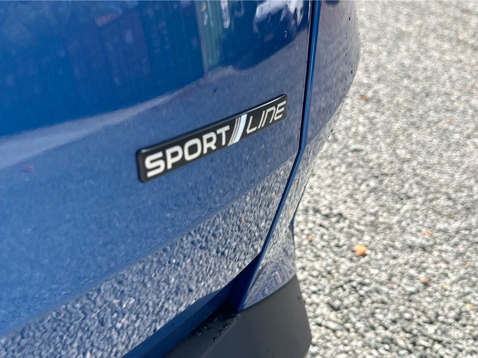 Blå Skoda Elroq fra 2025