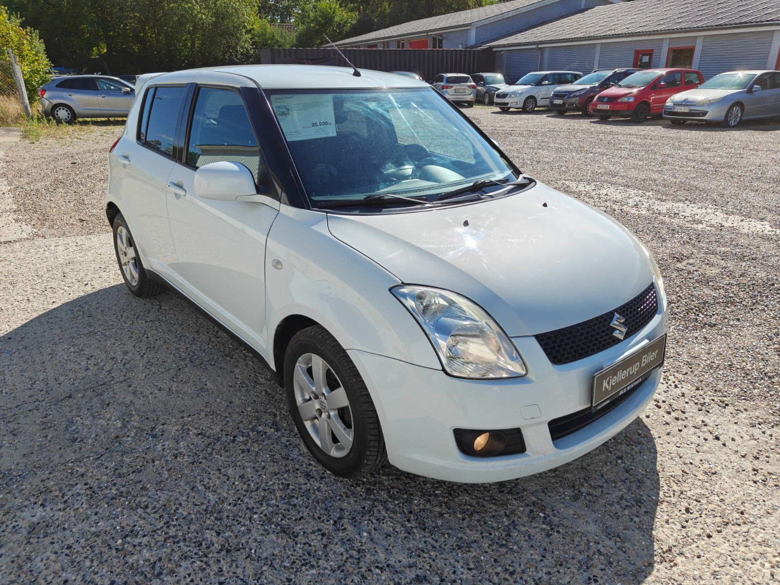 Gul Suzuki Swift fra 2009