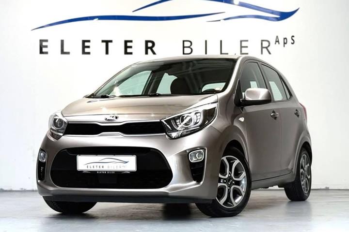 Sort Kia Picanto fra 2018 set udefra