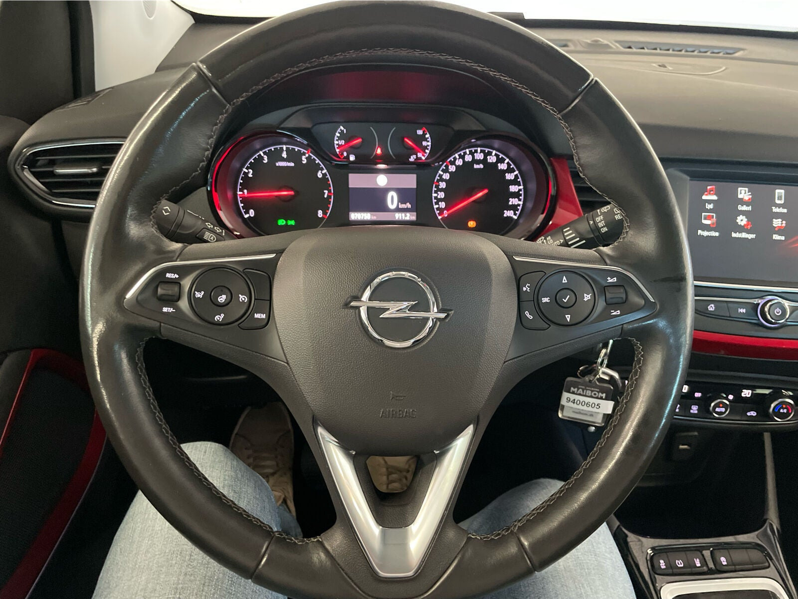 Sort Opel Crossland fra 2023